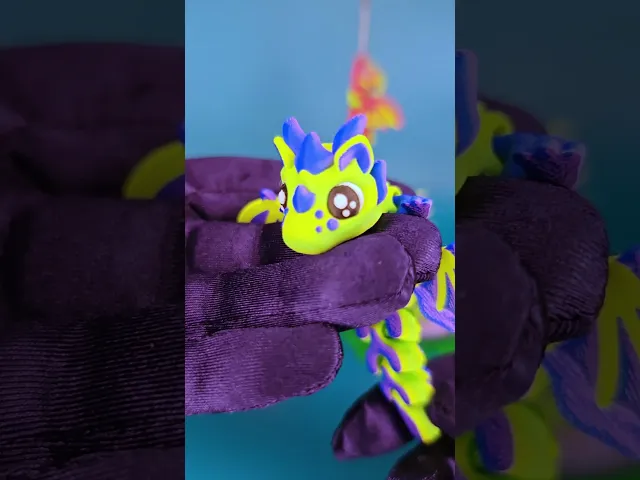 The Dragon - Claire & Lotus (flexi - mini - keychain) video thumbnail