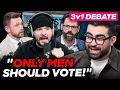 Download Lagu UNHINGED 3v1 Debate vs TIM POOL and TWO CHRISTIAN NATIONALISTS