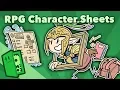 RPG Character Sheets - Designing Gameplay Around Character Customization