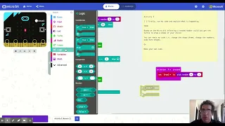 Microbit - Writing A variable