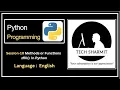 zfill function or method in Python methods in python function in python Python course