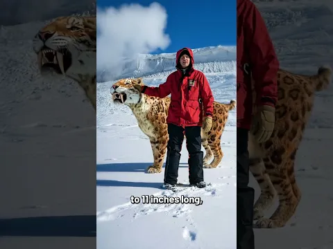 The Ice Age Beast With 11 Inch Fangs!