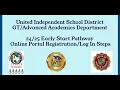2025 UISD Early Start Pathway