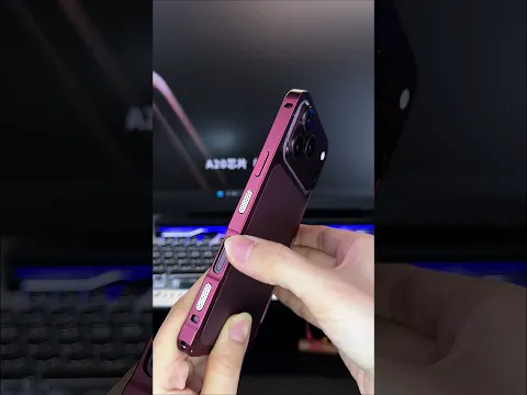 iPhone18 Phone Case | A must-have for your EDC (Everyday Carry) needs, with a rugged metallic feel
