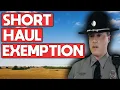 Short Haul Exemption 2022 DOT Rules