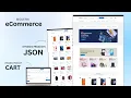 Build A Complete Responsive E-Commerce Website for Beginners JSON Dynamic Products