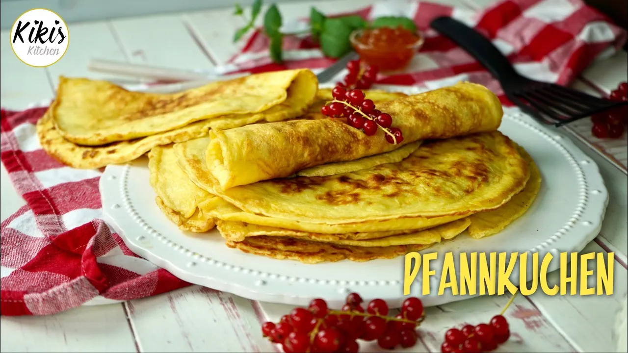 Die perfekten Pfannkuchen Eierkuchen [BASICS]. 