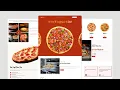 Responsive Pizza Website with HTML CSS JavaScript Modern Restaurant Template