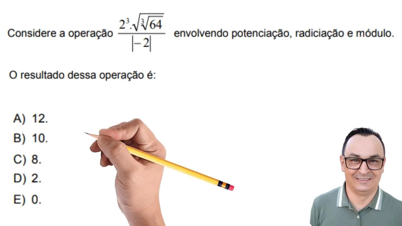 QUESTÃO DE CONCURSO. NÃO ERRE MAIS! PASSO A PASSO. COSTUMA CAIR NA PROVA.