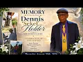 Service for Dennis Sekel Holder on Thur August 20th 2026 1 00pm Belle Garden Pentecostal Church