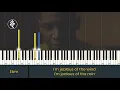 Labrinth - Jealous - Instrumental Piano Karaoke Higher Key Backing Track / Chord / Lyric