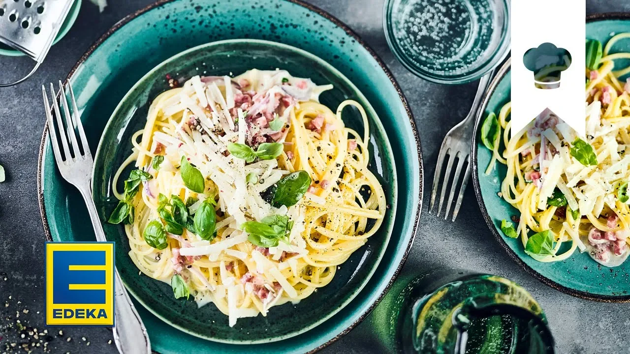 Schnelles Spaghetti Carbonara-Rezept von Steffen Henssler. 