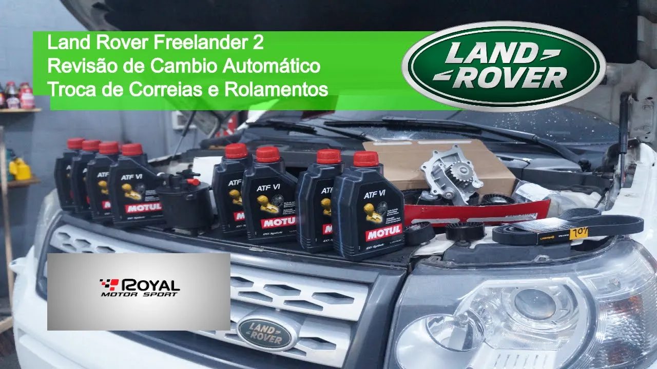 Land Rover Freelander 2 Diesel - Revisão de Cambio Automático