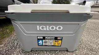 60 quart IGLOO cooler Review
