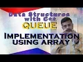 Queue Implementation using Array in c with example By Studies Studio