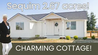 Modern Craftsman Cottage for Sale Sequim WA 2 67acres