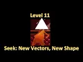 P5 JS Coding Sentient Code Level 11 Seek - New Vectors New Shape