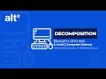 Decomposition AS Computer Science
