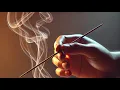 How to Use BURN Incense Stick WITHOUT Carrier Holder Vessel Light Home-made Tray