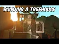 BUILDING A TREEHOUSE IN BLOXBURG