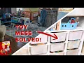 DIY Toy Chest Perfectly Fits IKEA Storage Boxes for Organized Playrooms
