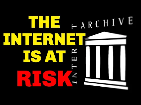 Download MP3 Why The Internet Archive Is In Danger Right Now...