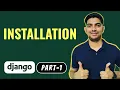 DJANGO 3 Installation Create New Project and Run Development Server