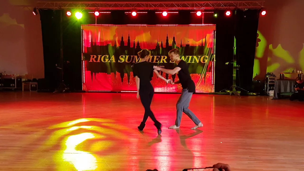 Jakub Jakoubek & Emeline Rochefeuille - WCS Improv - Riga Summer Swing 2017