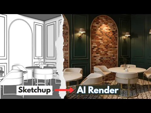 AI rendering video tutorial preview