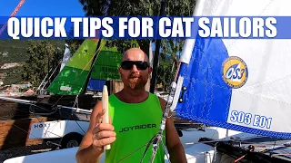 Quick Tips for catamaran sailors S03 E01 Tiger, Hobie 16, FX1 Hobie 14