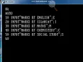 READ DATA LIST RUN COMMAND STATEMENT GW BASIC PRACTICAL