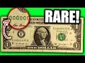 DON T SPEND THESE RARE DOLLAR BILLS WORTH MONEY - FANCY SERIAL NUMBERS ON BILLS