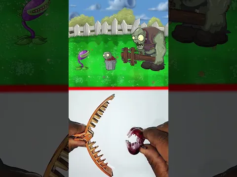 Chomper Vs. Gargantuan Zombie🧟‍♂️ #plantsvszombies2 #animation #pvz2