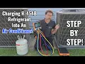 Charging R-454B Into an Air Conditioner That is Slightly Low on Refrigerant