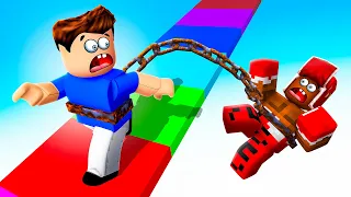 МЕНЯ ПРИКОВАЛИ К ДРУГУ ЦЕПЬЮ ЭТО СЛОЖНЕЙШЕЕ ИСПЫТАНИЕ В РОБЛОКС 