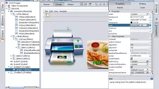 How to Create ToolBar in Java Netbeans