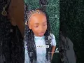 Kids versatile boho knotless Braids