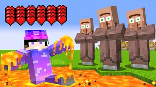 I FOOLED Villagers With 1,000,000 HEARTS In Minecraft!