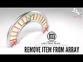 Grasshopper for Rhino 7 3D List Item remove first and last Items from array