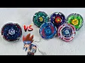 Beyblade Big Bang Pegasus vs TEAM Gan Gan Galaxy INSANE METAL FIGHT