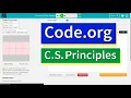 Code org Lesson 8 2 Color Images Tutorial with Answers Unit 1 CS Principles