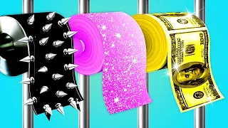 الفروقات بين الفتاة الحامل الفقيرة والغنية والغنية جدا في السجن مواقف مضحكة ولحظات محرجة 