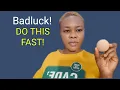 End Bad Luck With This Single Act - Egg Cleansing