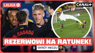OLMO I FERRAN DAJĄ WYGRANĄ! NIEŁATWA PRZEPRAWA BLAUGRANY! LAS PALMAS - BARCELONA, SKRÓT MECZU