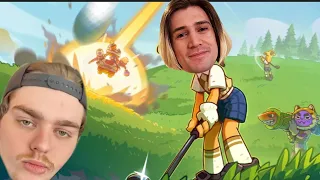 xQc Plays Super Battle Golf with Jesse