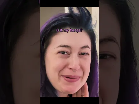 POV you got bangs to look cute