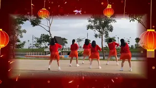 Download 财神到我家(Cai Shen Dao Wo Jia 2022)-Line dance|Chinese New Year 2022|Choreo,Demo\u0026Count by#RosesLineDance MP3