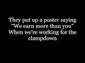 The Clash - Clampdown (Lyrics HD)