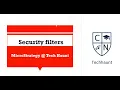 Security filters in MicroStrategy