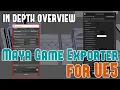 Maya Game Exporter In-Depth Overview How to Batch Export from Maya to UE5 Perfect 4 Modular Sets